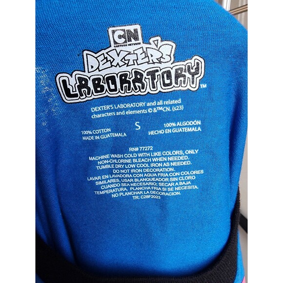 Dexter's Laboratory Dexter Tonal Portrait Ringer T-Shirt S - BoxLunch Exclusive - Picture 6 of 6
